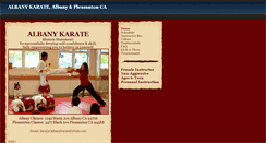 Desktop Screenshot of albanykarateforkids.com